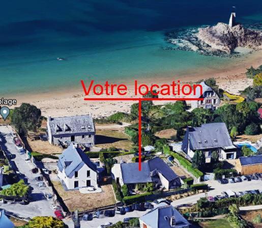 Villa Simone Vue Mer 2Min A Pied De La Plage Saint-Lunaire Bagian luar foto
