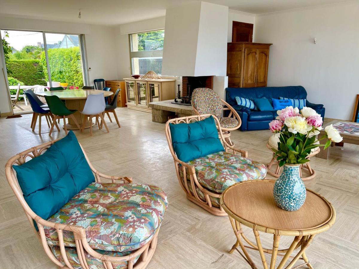 Villa Simone Vue Mer 2Min A Pied De La Plage Saint-Lunaire Bagian luar foto